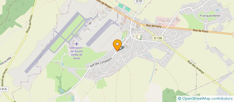 localisation de l'entreprise CATS  BOOS