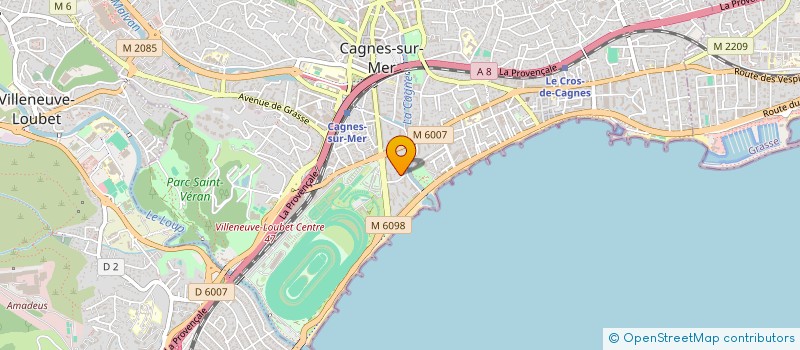 localisation de l'entreprise CATS à CAGNES-SUR-MER