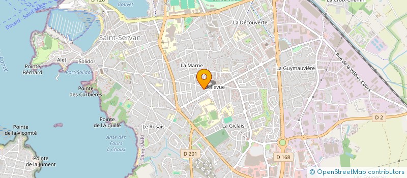 localisation de l'entreprise CATS HOUSE  SAINT-MALO