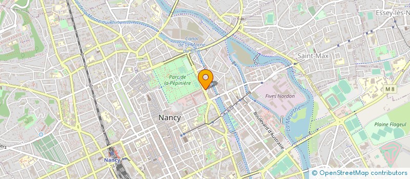 localisation de l'entreprise CATSALYZE à NANCY