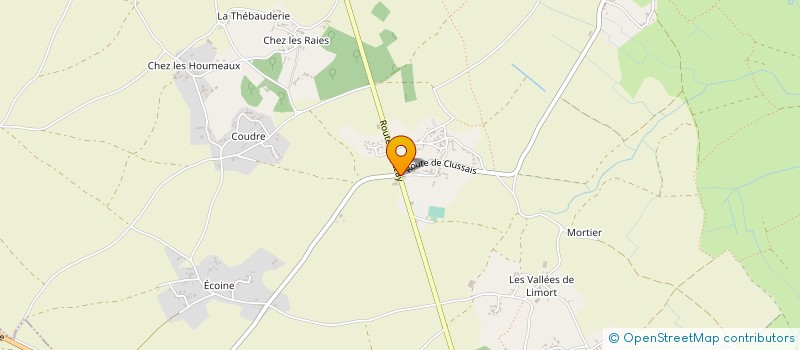 localisation de l'entreprise CATSHOME  CLUSSAIS-LA-POMMERAIE