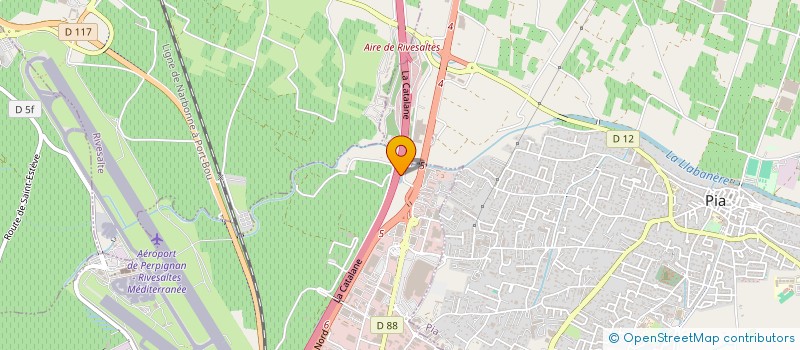 localisation de l'entreprise CATSOL  PERPIGNAN