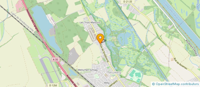 localisation de l'entreprise CATSTONE  SAINT-LOUIS