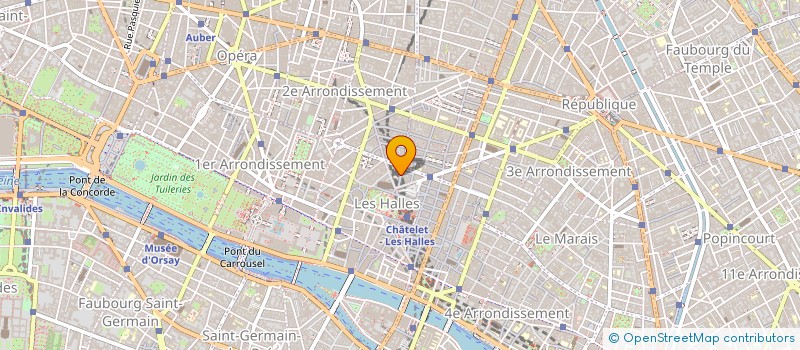 localisation de l'entreprise CATT  PARIS