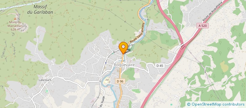 localisation de l'entreprise CATT - CARRELAGES AUBAGNAIS TOUS TRAVAUX  ROQUEVAIRE