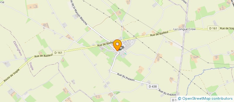 localisation de l'entreprise CATTEAU FRERES  BORRE