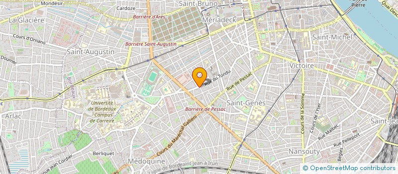 localisation de l'entreprise CATTELOIN & SONS  BORDEAUX