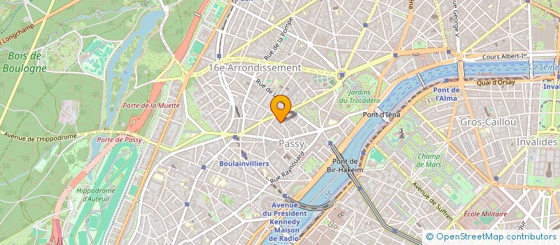 localisation de l'entreprise CATTON  PARIS