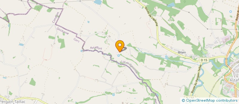 localisation de l'entreprise CATTOOR  ASTAFFORT
