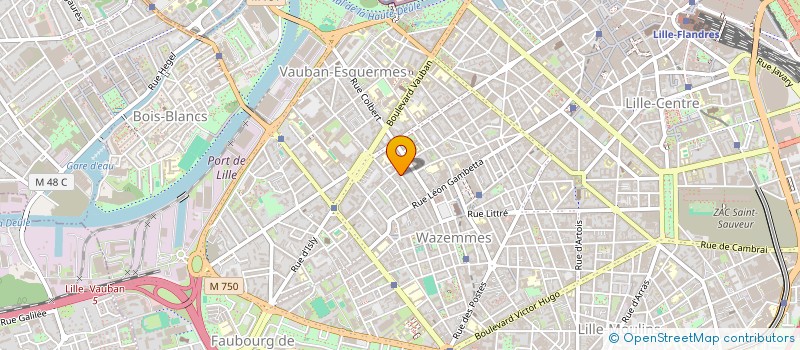 localisation de l'entreprise CATTSTRANSPORT à LILLE
