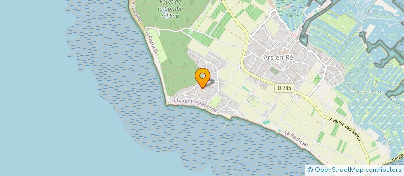 localisation de l'entreprise CATU / DEBRAY  ARS-EN-RE