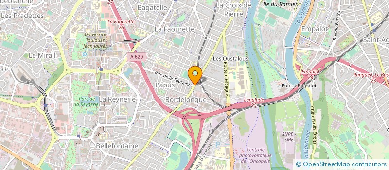 localisation de l'entreprise CATURLA à TOULOUSE