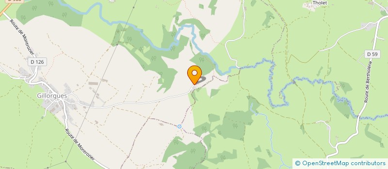 localisation de l'entreprise CATUSSOL  RODELLE