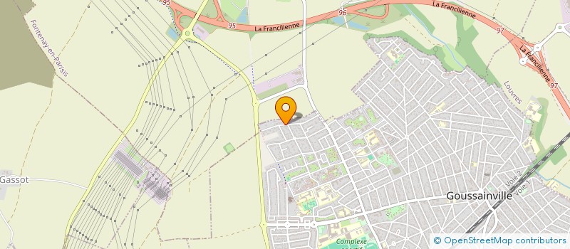 localisation de l'entreprise CATWALK & CONFIDENCE  GOUSSAINVILLE