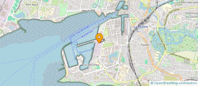 localisation de l'entreprise CATWAY à LA ROCHELLE