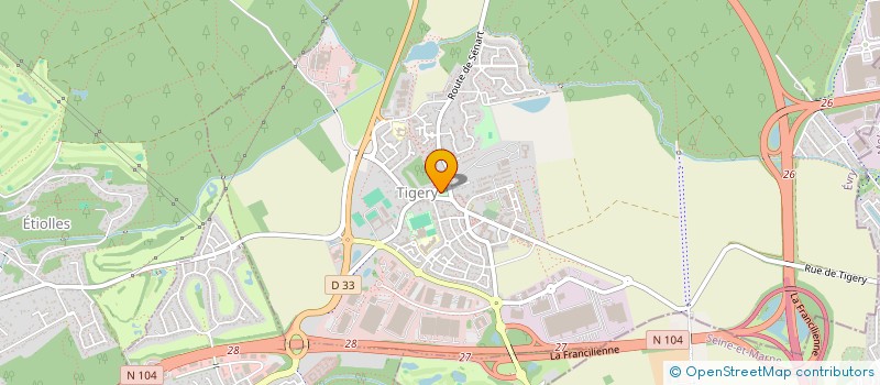 localisation de l'entreprise CATY-SPECTA-MA  TIGERY