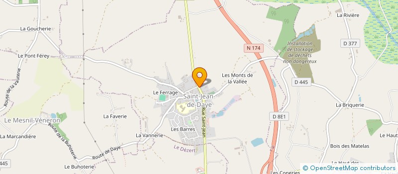 localisation de l'entreprise CATYAN  SAINT-JEAN-DE-DAYE