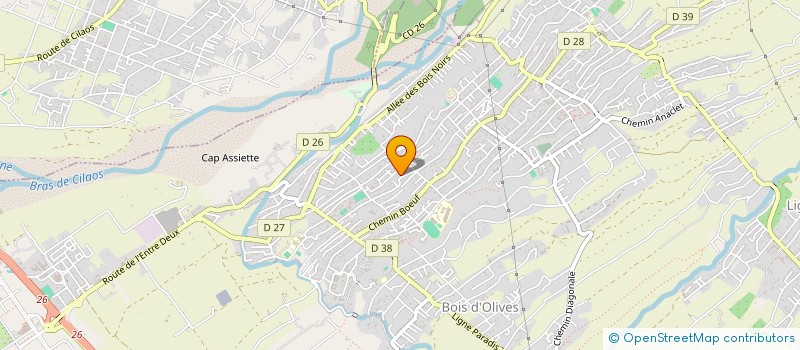 localisation de l'entreprise CATYMMO à SAINT-PIERRE