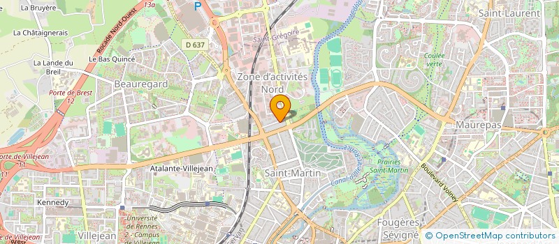 localisation de l'entreprise CATYO  RENNES