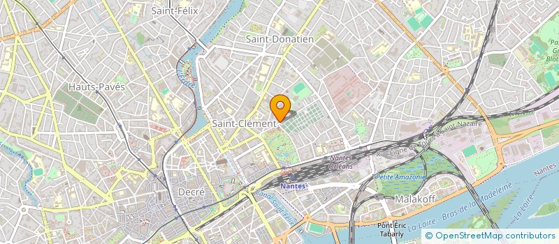 localisation de l'entreprise CATYPRO à NANTES