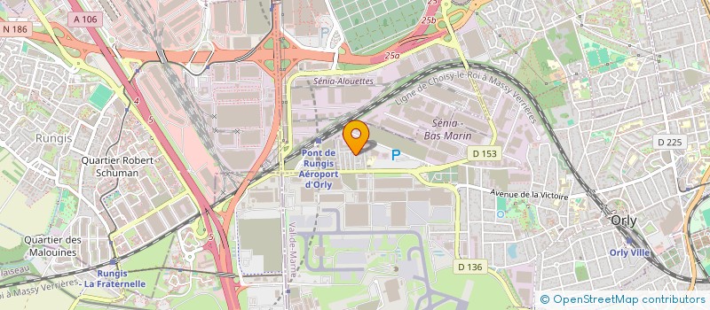 localisation de l'entreprise CATZAC  ORLY