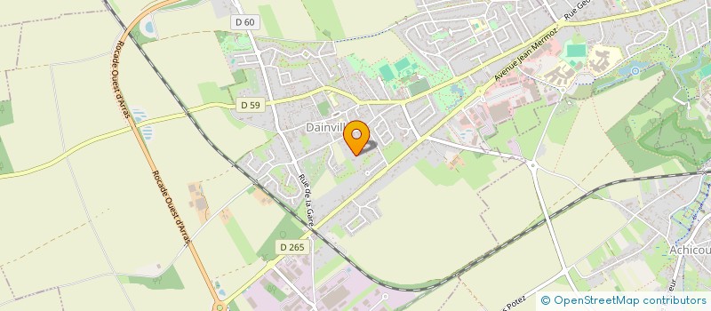 localisation de l'entreprise CATZOUOTIM  DAINVILLE