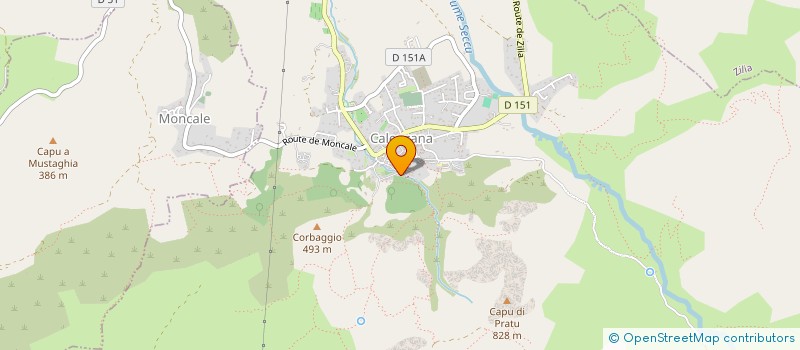 localisation de l'entreprise CAU.SA. CBD à ZILIA
