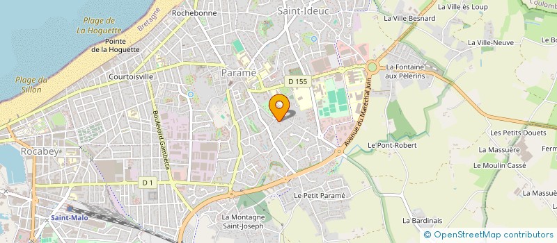 localisation de l'entreprise CAUCHY COUDRAY  SAINT-MALO