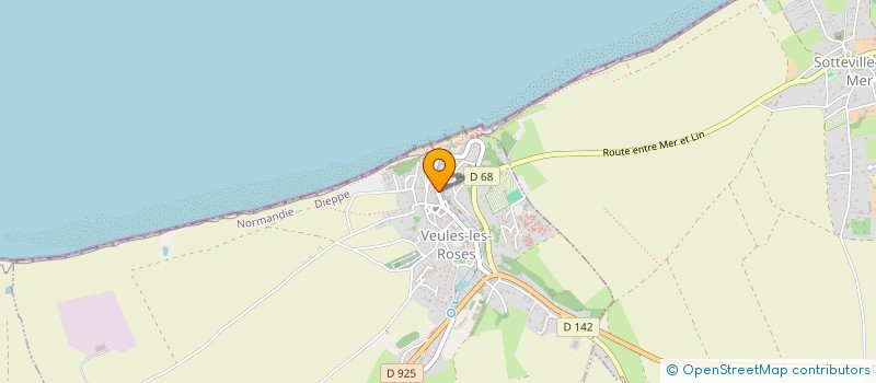 localisation de l'entreprise CAUCHYE TRAITEUR à VEULES-LES-ROSES