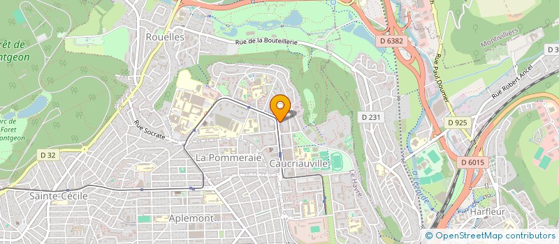 localisation de l'entreprise CAUCRI PHONE à LE HAVRE