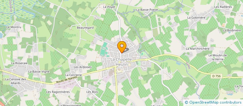 localisation de l'entreprise CAUDALIES  PONT-SAINT-MARTIN