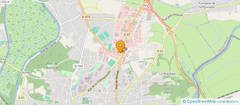 localisation de l'entreprise CAUDARD ET FILS à REDON