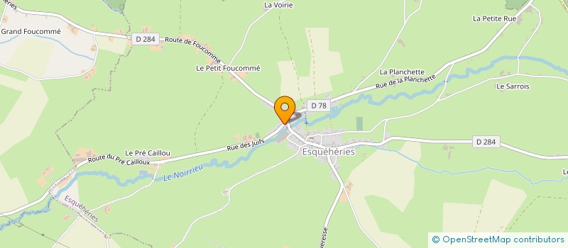 localisation de l'entreprise CAUDRON à LESCHELLE