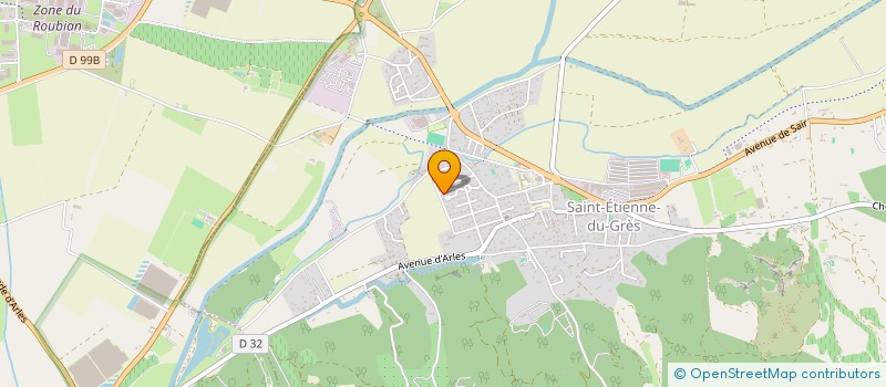 localisation de l'entreprise CAUDRON DECORATION  SAINT-ETIENNE-DU-GRES