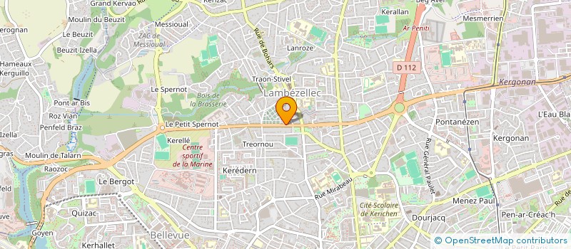 localisation de l'entreprise CAUGANT LOCATIONS à BREST
