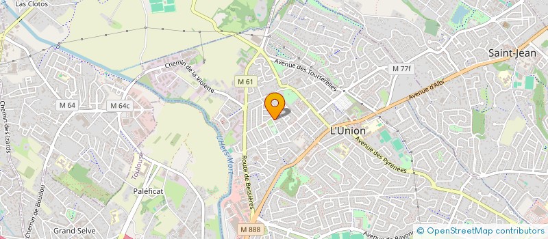 localisation de l'entreprise CAUHOME à L'UNION