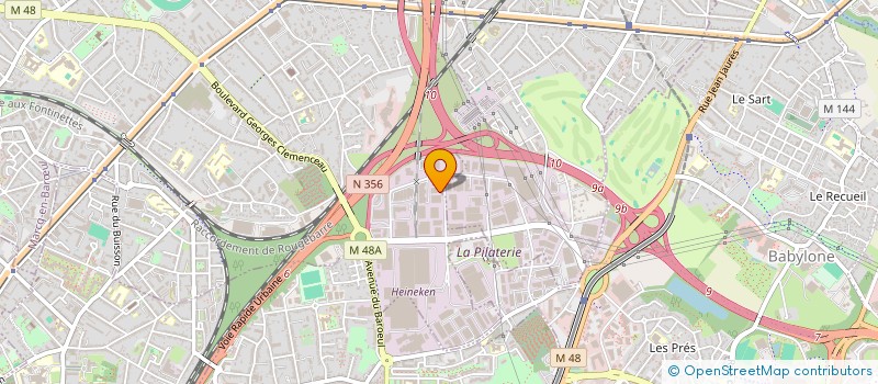 localisation de l'entreprise CAULDEC à MARCQ-EN-BARŒUL