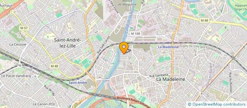 localisation de l'entreprise CAULDER à LA MADELEINE