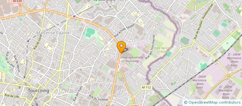 localisation de l'entreprise CAULLIEZ SAINT-QUENTIN à TOURCOING