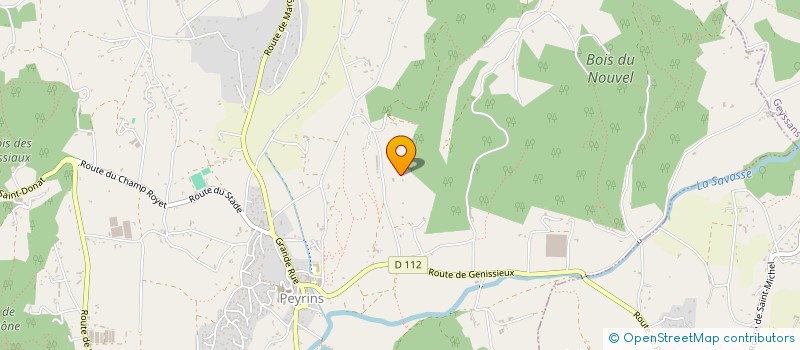 localisation de l'entreprise CAUMES CARRELAGE à PEYRINS