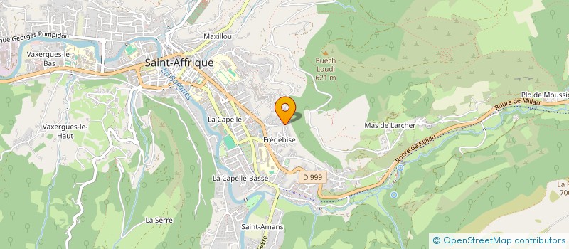 localisation de l'entreprise CAUMES IMMVEST  SAINT-AFFRIQUE