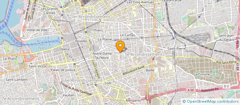 localisation de l'entreprise CAUMON-MASSE à MARSEILLE