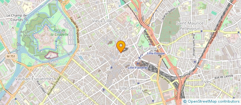 localisation de l'entreprise CAUMONT à LILLE