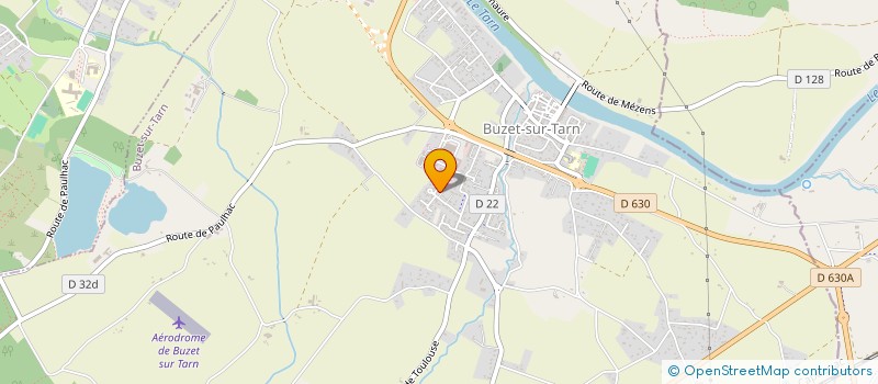 localisation de l'entreprise CAUQUIL CARRELAGE à BUZET-SUR-TARN