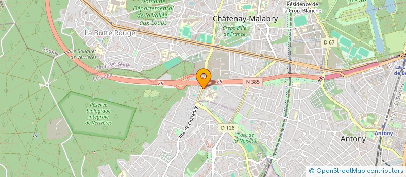 localisation de l'entreprise CAUQUIL CATHERINE INDIVISION  CHATENAY-MALABRY