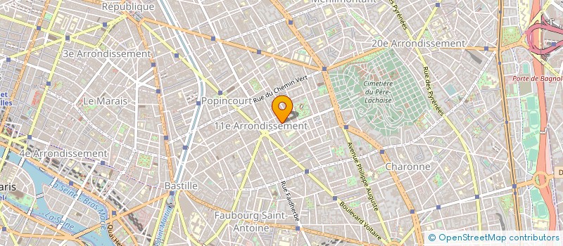 localisation de l'entreprise CAURA BARSZCZ PRESSE à PARIS