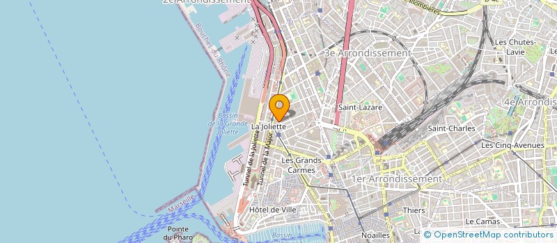 localisation de l'entreprise CAUREL EQUIP'PRO MIMOUN à MARSEILLE