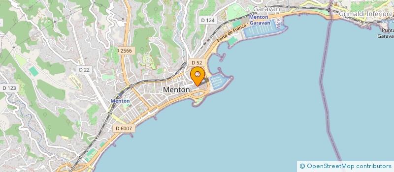 localisation de l'entreprise CAUREMA à MENTON