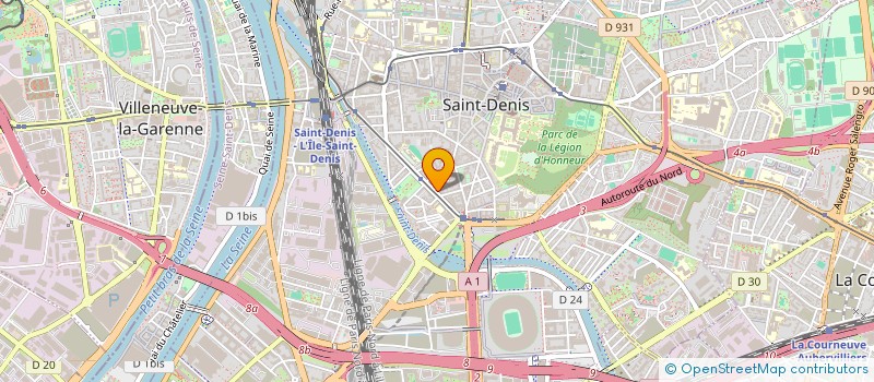 localisation de l'entreprise CAURIMUSIC  SAINT-DENIS