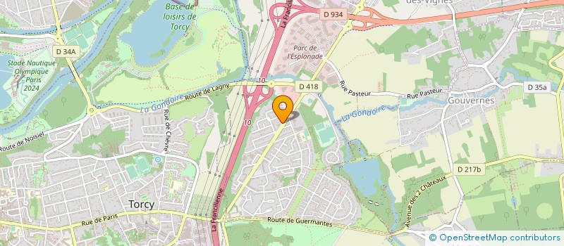 localisation de l'entreprise CAURIS à SAINT-THIBAULT-DES-VIGNES